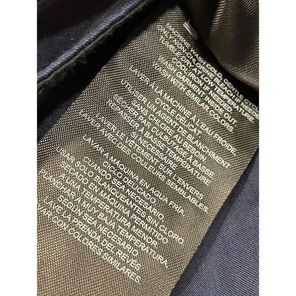 Hurley Men's Cotton Twill Walk Shorts Size 30 Navy Blue 10-Inch Inseam NWT - Picture 7 of 12